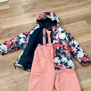 The North Face Girl's Dry Vent Floral Jacket Size M (10/12)